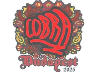 Sticker | cobra | Budapest 2025 skin