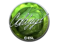 Sticker | COLDYY1 (Foil) | Katowice 2019 skin