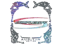 Sticker | Complexity Gaming (Holo) | Austin 2025