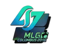 Naklejka | Counter Logic Gaming (hologramowa) | MLG Columbus 2016 skin