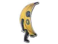 Autocolante | CT in Banana skin