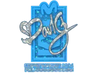 Sticker | dav1g (Glitter) | Copenhagen 2024