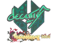 Naklejka | decenty (Holo) | Shanghai 2024 skin