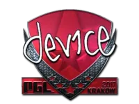 Sticker | device (Foil) | Krakow 2017