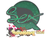 Sticker | dexter (Glitter) | Shanghai 2024