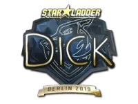Sticker | DickStacy (Gold) | Berlin 2019 skin