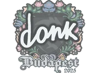 Sticker | donk | Budapest 2025