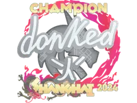 Sticker | donk (Champion) | Shanghai 2024