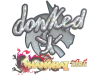Sticker | donk (Glitter) | Shanghai 2024