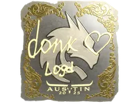 Aufkleber | donk (Gold) | Austin 2025 skin
