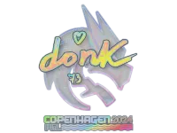 Sticker | donk (Holo) | Copenhagen 2024