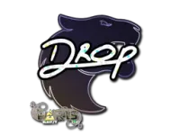 Aufkleber | drop (Glitzer) | Paris 2023 skin