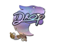 Naklejka | drop (holograficzna) | Paryż 2023 skin