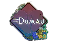 Sticker | dumau (Glitter) | Rio 2022 skin