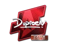 Sticker | dupreeh (Foil) | Atlanta 2017 skin