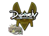 Sticker | dupreeh (Glitter, Champion) | Paris 2023 skin