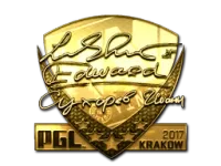 Sticker | Edward (Gold) | Krakow 2017