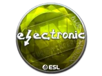 Naklejka | electronic (foliowana) | Katowice 2019 skin