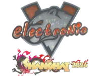 Naklejka | electronic (Glitter) | Shanghai 2024 skin
