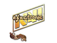 Sticker | electronic (Holo) | Paris 2023