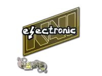 Naklejka | electronic | Paryż 2023 skin