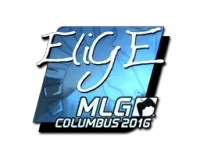 Наклейка | EliGE (металлическая) | Колумбус-2016 skin