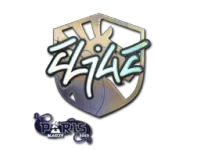 Naklejka | EliGE (holograficzna) | Paryż 2023 skin