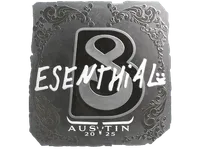 Sticker | esenthial (Foil) | Austin 2025 skin