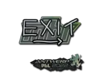 Naklejka | exit | Antwerpia 2022 skin
