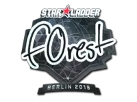 Autocolante | f0rest (Foil) | Berlim 2019 skin