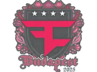 Sticker | FaZe Clan | Budapest 2025