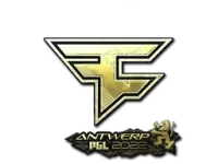 Autocolante | FaZe Clan (Gold) | Antuérpia 2022 skin