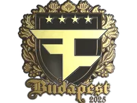 Sticker | FaZe Clan (Gold) | Budapest 2025 skin