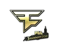 Sticker | FaZe Clan (Gold) | Stockholm 2021