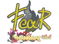 Sticker | fEAR (Glitter) | Shanghai 2024