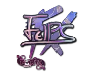 Sticker | felps (Holo) | Paris 2023 skin