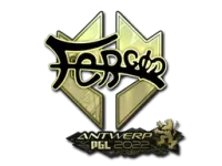 Autocolante | fer (Gold) | Antuérpia 2022 skin