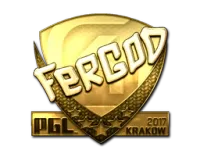 Naklejka | fer (złota) | Kraków 2017 skin