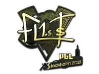 Autocolante | FL1T (Gold) | Estocolmo 2021 skin