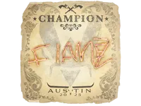 Sticker | FlameZ (Champion) | Austin 2025
