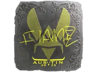 Autocolante | FlameZ (Foil) | Austin 2025 skin