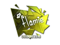 Sticker | flamie (Foil) | Cologne 2016