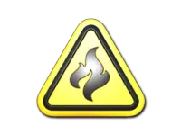Sticker | Flammable (Foil)