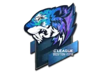 Naklejka | Flash Gaming (hologramowa) | Boston 2018 skin