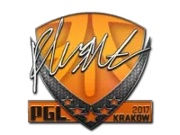 Naklejka | flusha | Kraków 2017 skin