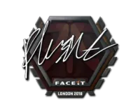 Sticker | flusha | London 2018 skin