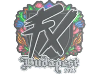 Sticker | Fluxo (Embroidered) | Budapest 2025