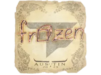 Sticker | frozen | Austin 2025 skin