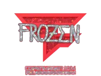 Sticker | frozen (Glitter) | Copenhagen 2024