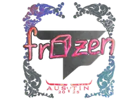 Klistermärke | frozen (Holo) | Austin 2025 skin